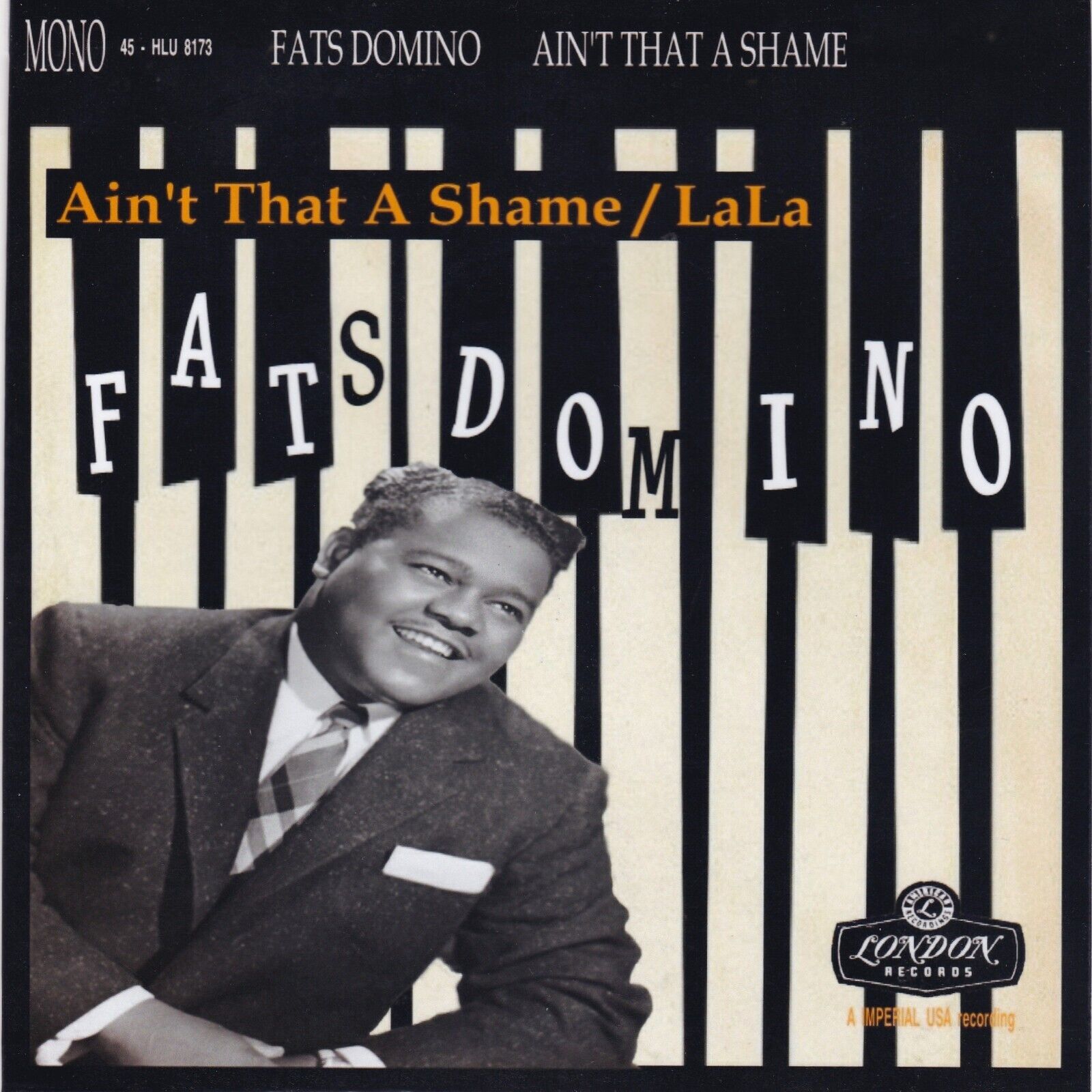 Fats Domino "Ain't It A Shame" Imperial 5348 Record & Two Custom Picture Sleeves | eBay