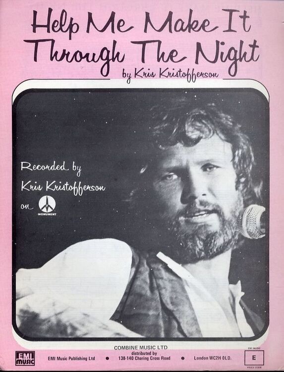 Help Me Make It Through The Night - Featuring Kris Kristofferson only £9.00